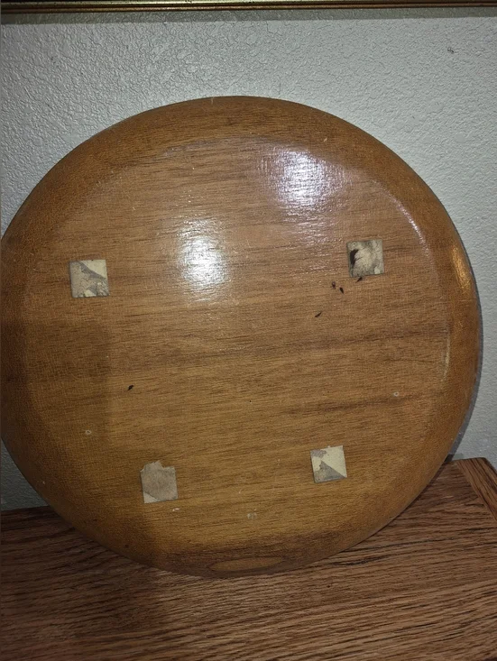 Pottery Plate,a Polychrome design reminiscent of Gran Coclé Artistry From Panama - Picture 3 of 4